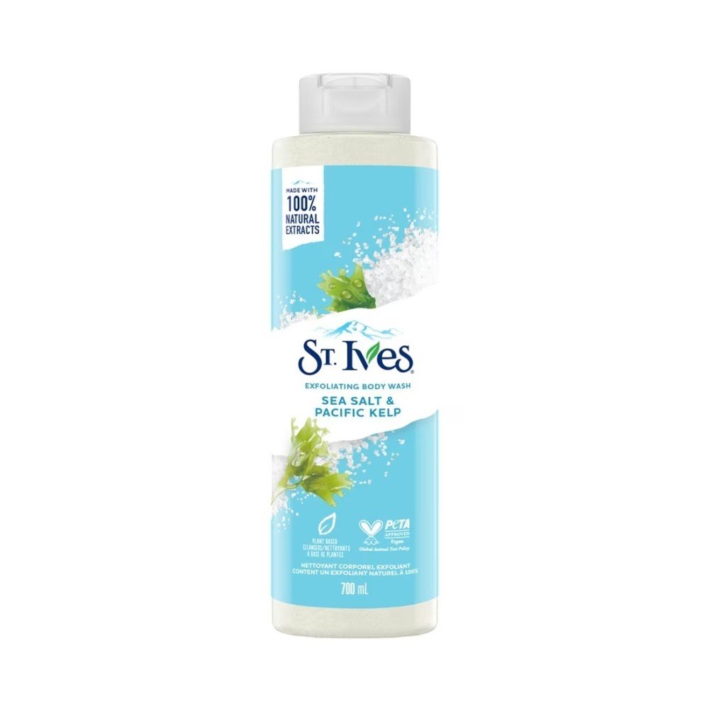 St. Ives Exfoliating Body Wash Sea Salt And Pacific Kelp – 700ml