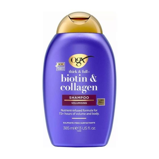 OGX Biotin & Collagen Shampoo Volumising – 385ml